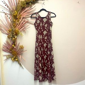 Vintage VTG 1990s chiffon Sheer Dress Grunge